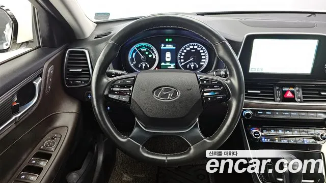 Hyundai Grandeur IG Hybrid 2019 Белый из Кореи, фото 4