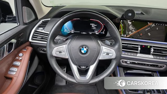 BMW X7 (G07) 2022 Черный из Кореи, фото 4
