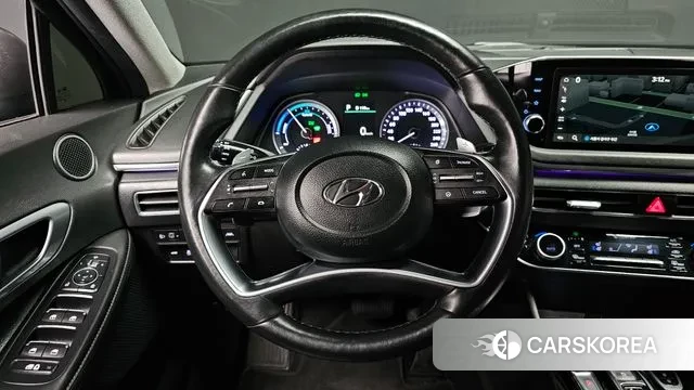 Hyundai Sonata Hybrid (DN8) 2021 Черный из Кореи, фото 4