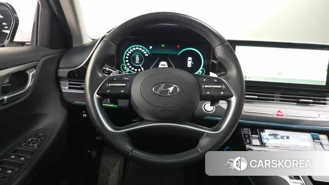 Hyundai The New Grandeur IG Hybrid 2021 Белый из Кореи, фото 4