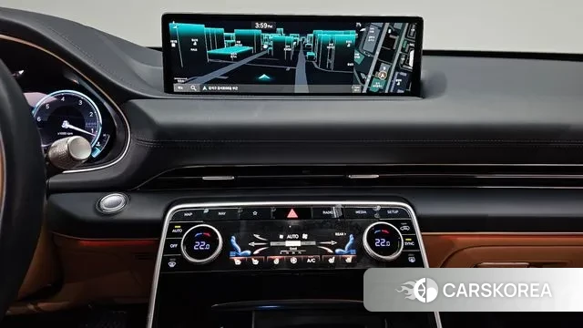 Genesis GV80 2021 Черный из Кореи, фото 4