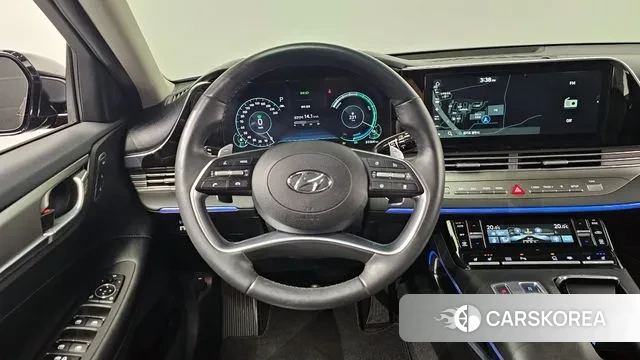 Hyundai The New Grandeur IG Hybrid 2021 Черный из Кореи, фото 4