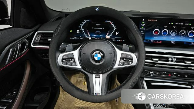 BMW 4 Series (G22) 2023 Черный из Кореи, фото 4