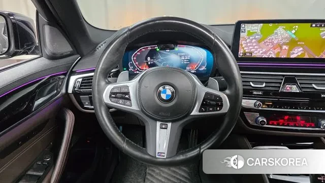 BMW 5 Series (G30) 2022 Черный из Кореи, фото 4