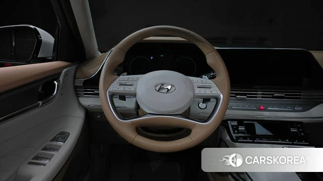 Hyundai The New Grandeur IG Hybrid 2022 Жемчужный цвет из Кореи, фото 4