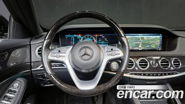 Mercedes-Benz S-Class W222 2019 Черный из Кореи, фото 4