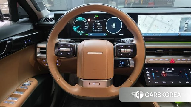 Hyundai Grandeur Hybrid (GN7) 2023 Песочный из Кореи, фото 4