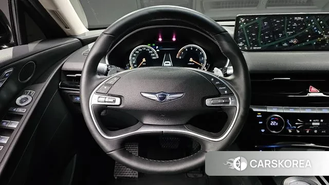 Genesis G80 (RG3) 2021 Черный из Кореи, фото 4