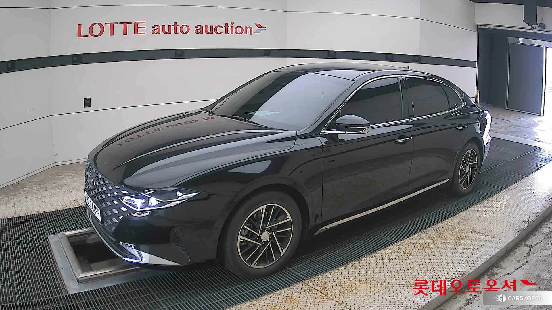Hyundai Grandeur 2021 Midnight Black Pearl из Кореи, фото 4