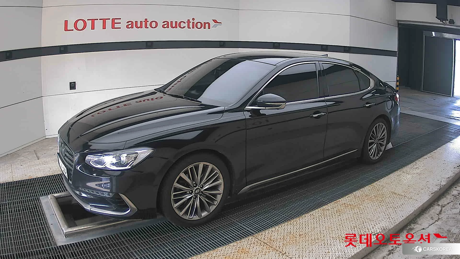 Hyundai Grandeur 2018 Черный из Кореи, фото 4