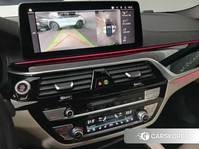 BMW 5 Series (G30) 2021 Черный из Кореи, фото 4