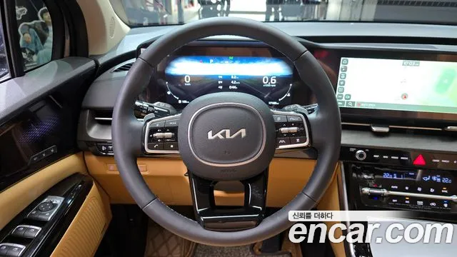 Kia Carnival 4th generation 2023 Небесно-голубой из Кореи, фото 4