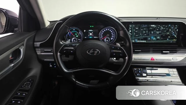 Hyundai The New Grandeur IG Hybrid 2020 Синий из Кореи, фото 4