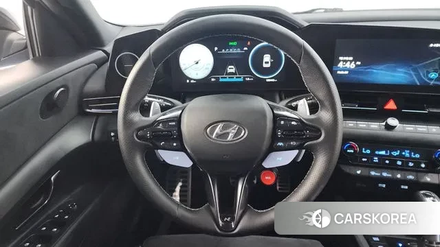 Hyundai Avante (CN7) 2022 Небесно-голубой из Кореи, фото 4