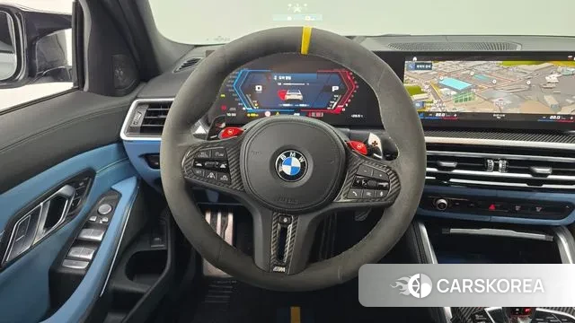 BMW M3 (G80) 2023 Светло-серебряный цвет из Кореи, фото 4