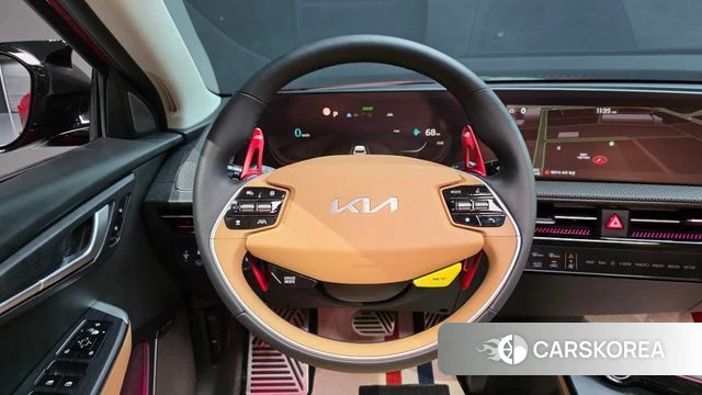 Kia EV6 2023 Красный из Кореи, фото 4