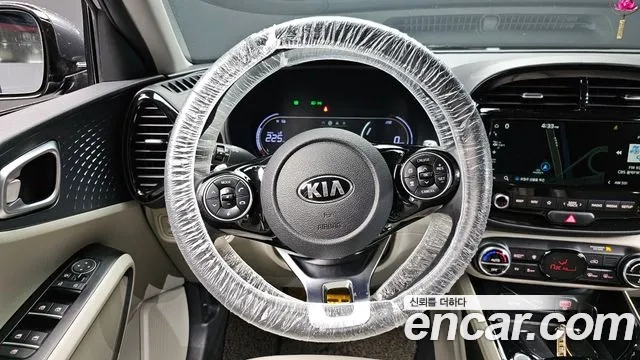 Kia Soul Booster EV 2020 Серый из Кореи, фото 4
