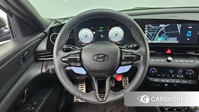 Hyundai The New Avante (CN7) 2024 Черный из Кореи, фото 4