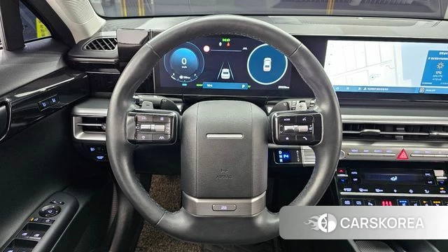 Hyundai Grandeur Hybrid (GN7) 2023 Черный из Кореи, фото 4