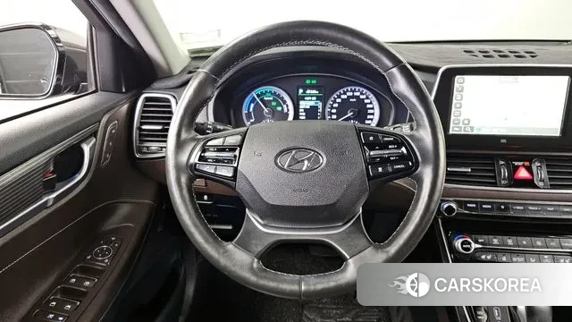 Hyundai Grandeur IG Hybrid 2018 Серый из Кореи, фото 4