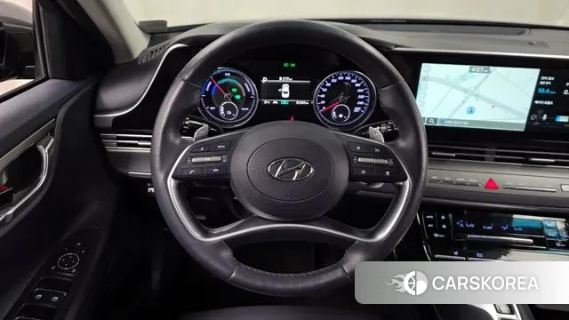 Hyundai The New Grandeur IG Hybrid 2022 Серый из Кореи, фото 4