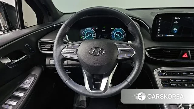 Hyundai The New Santa Fe 2023 Черный из Кореи, фото 4