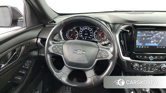 Chevrolet (GM Daewoo) Traverse 2021 Черный из Кореи, фото 4