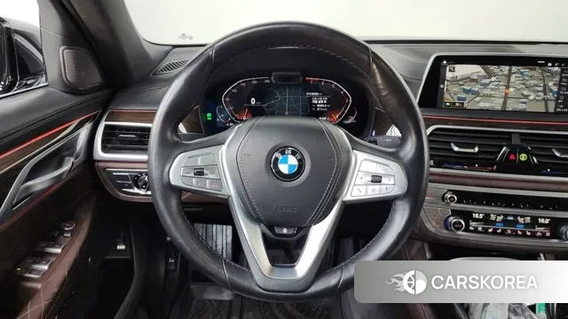 BMW 7 Series (G11) 2021 Черный из Кореи, фото 4