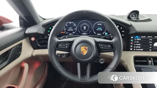 Porsche Taycan 2022 Красный из Кореи, фото 4