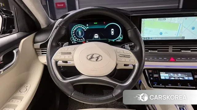 Hyundai The New Grandeur IG Hybrid 2022 Черный из Кореи, фото 4