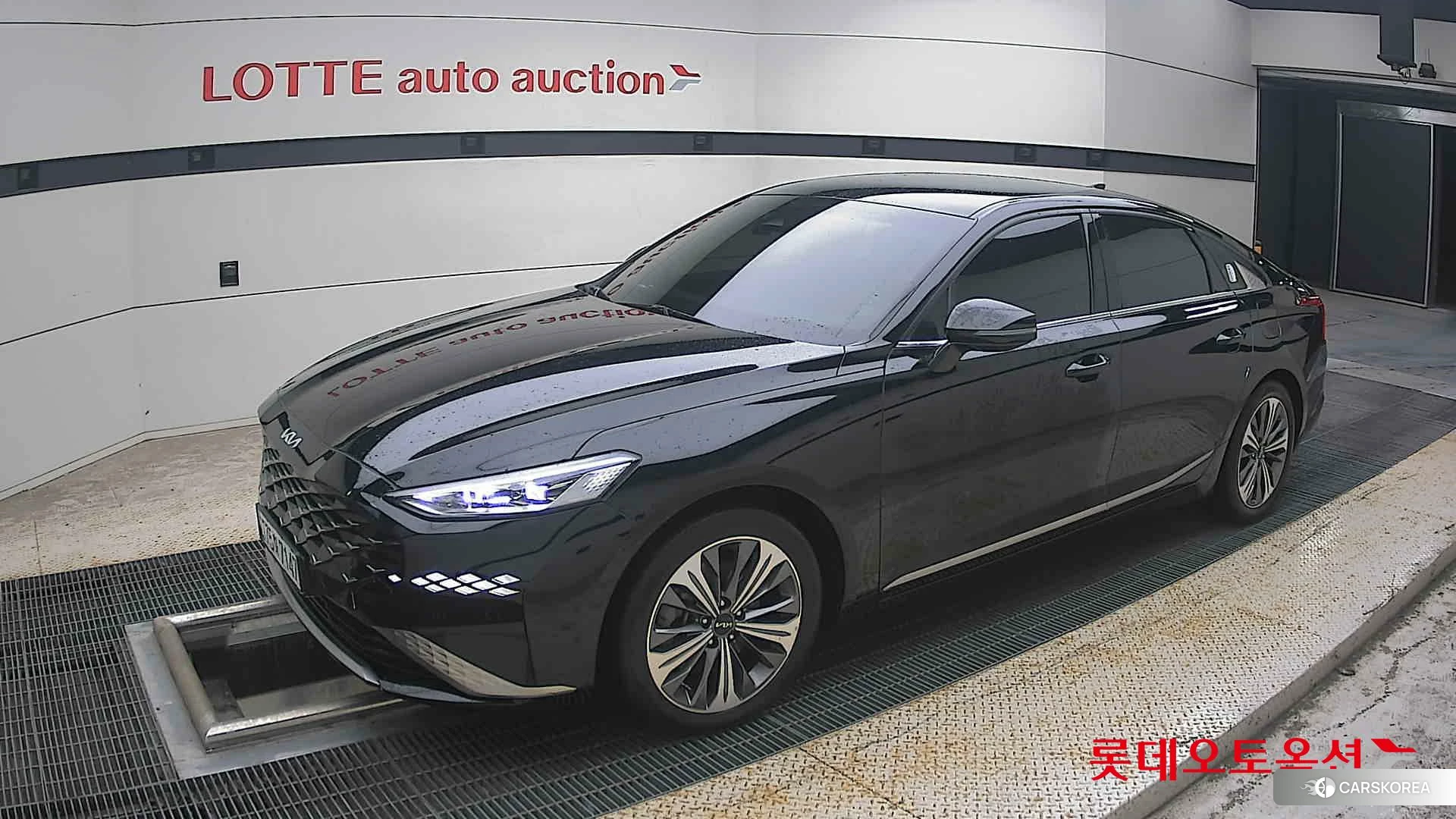 Kia K8 2023 Aurora Black Pearl из Кореи, фото 4