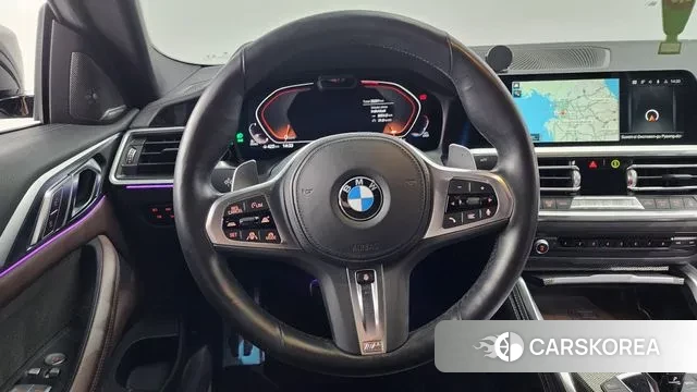 BMW 4 Series (G22) 2021 Черный из Кореи, фото 4