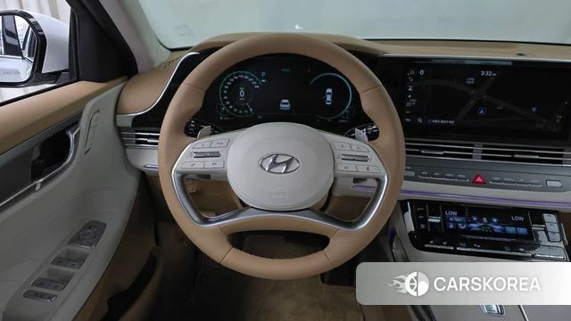 Hyundai The New Grandeur IG Hybrid 2020 Белый из Кореи, фото 4
