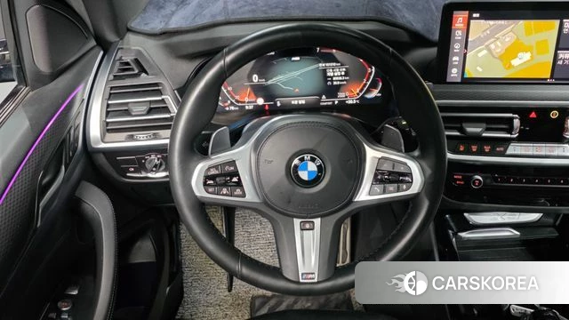 BMW X3 (G01) 2022 Черный из Кореи, фото 4