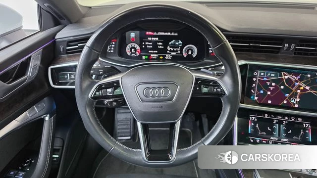 Audi A7 (4K) 2021 Белый из Кореи, фото 4