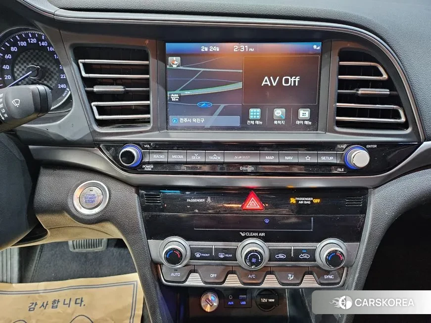 Hyundai The New Avante AD 2019 Белый из Кореи, фото 4