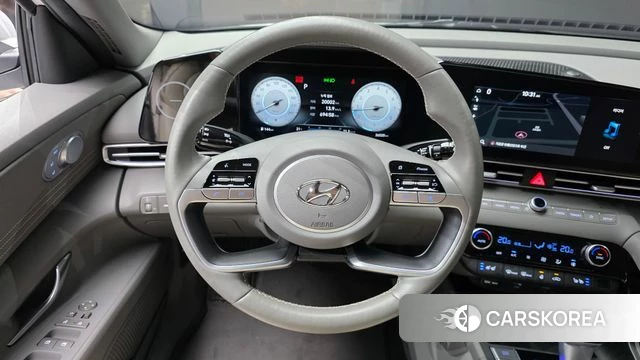 Hyundai Avante (CN7) 2023 Белый из Кореи, фото 4
