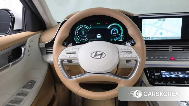 Hyundai The New Grandeur IG Hybrid 2020 Белый из Кореи, фото 4