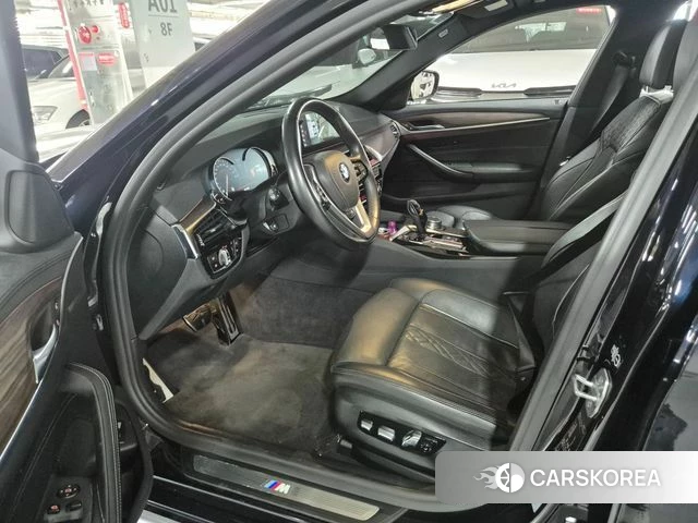 BMW 5 Series (G30) 2018 Синий из Кореи, фото 4