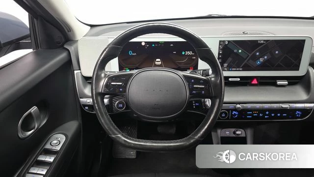 Hyundai Ionic 5 2021 Темно-зеленый из Кореи, фото 4