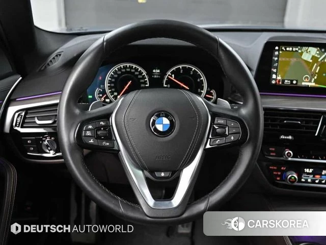BMW 5 Series (G30) 2018 Серый из Кореи, фото 4