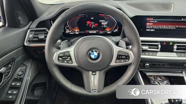 BMW 3 Series (G20) 2020 Синий из Кореи, фото 4