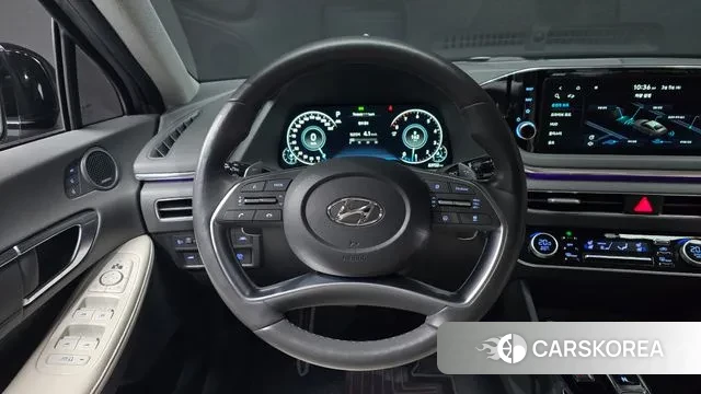 Hyundai Sonata (DN8) 2020 Серебристо-серый из Кореи, фото 4