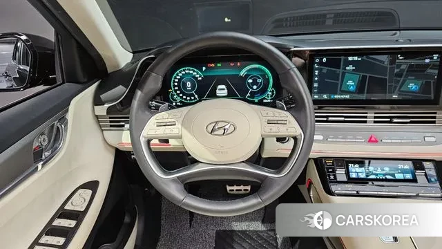 Hyundai The New Grandeur IG Hybrid 2022 Черный из Кореи, фото 4