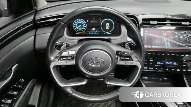 Hyundai Tucson Hybrid (NX4) 2022 Черный из Кореи, фото 4