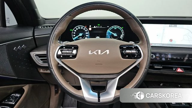 Kia K8 Hybrid 2021 Серый из Кореи, фото 4