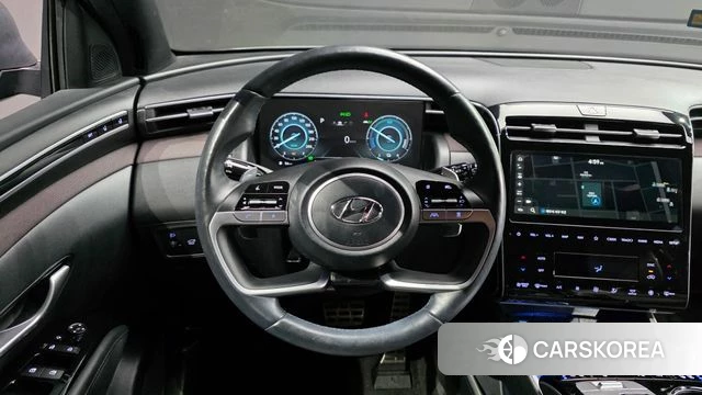 Hyundai Tucson Hybrid (NX4) 2022 Серый из Кореи, фото 4