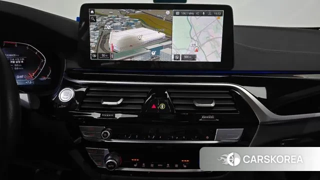 BMW 5 Series (G30) 2022 Черный из Кореи, фото 4