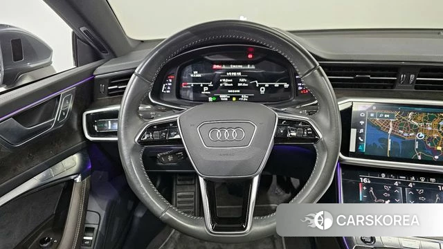 Audi A7 (4K) 2021 Серый из Кореи, фото 4