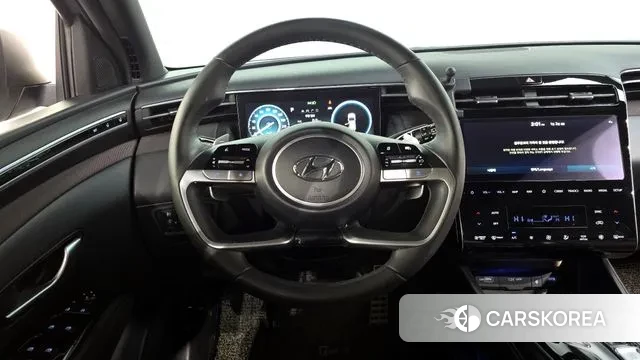 Hyundai Tucson Hybrid (NX4) 2022 Серебряный из Кореи, фото 4
